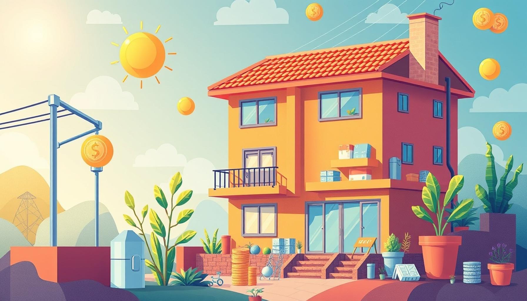 家庭のエネルギー消費監視のための持続可能な技術