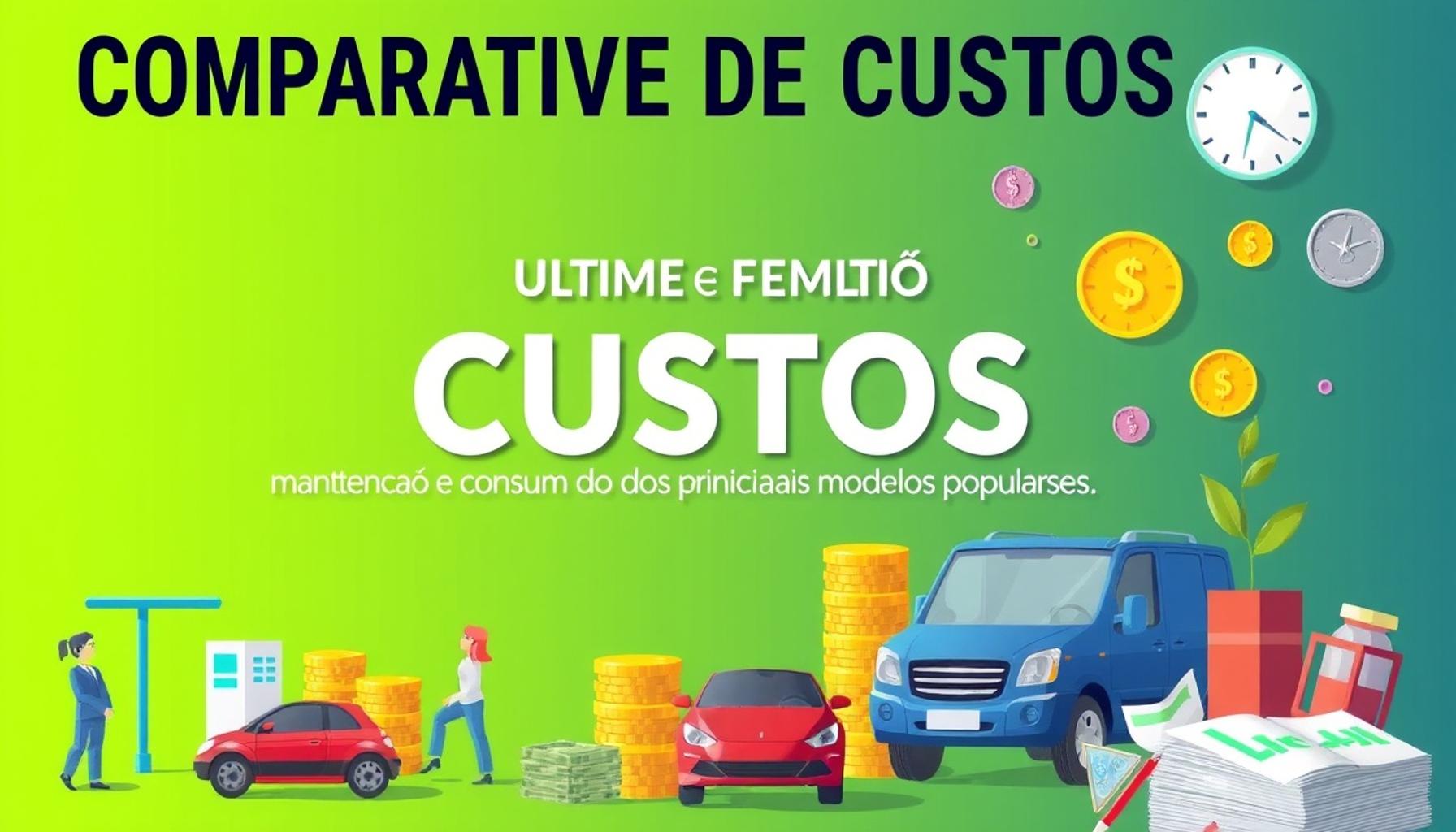 Comparativo de Custos: Manutenção e Consumo dos Principais Modelos Populares